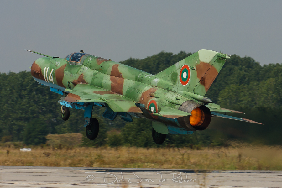 Bulgarian Air Force MiG-21bis Fishbed