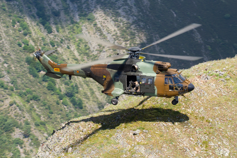 Spanish Army AS532UL Cougar