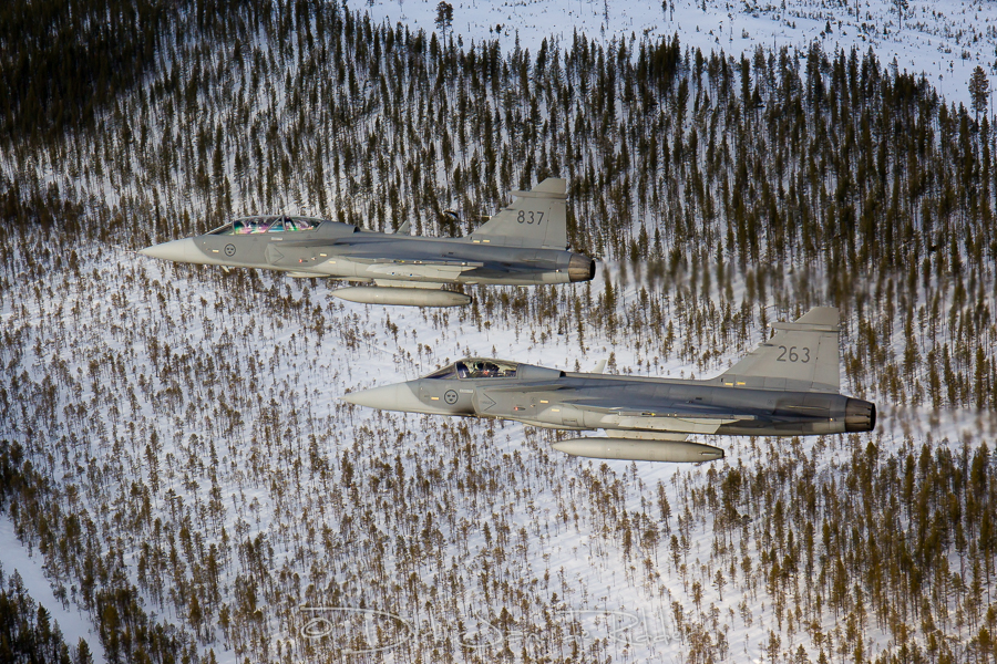 Swedish Air Force JAS-39C & JAS-39D Gripen