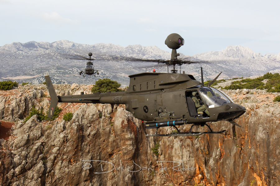 Croatian Air Force OH-58D Kiowa Warrior
